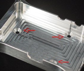 Raspberry Pi Case Bottom Install Holes