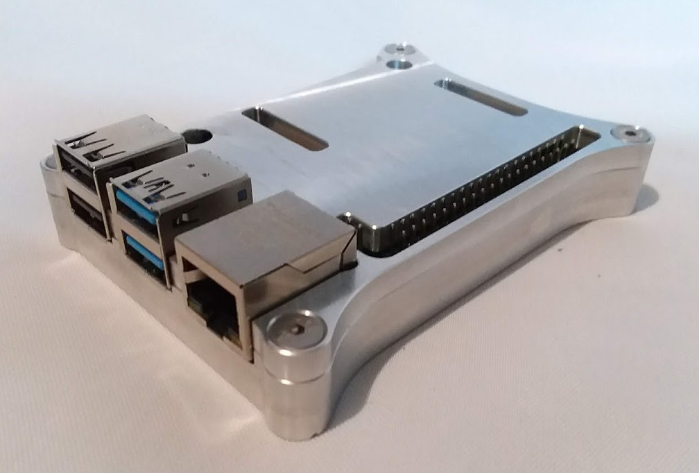 Raspberry Pi 4 Open Shield Case Prototype