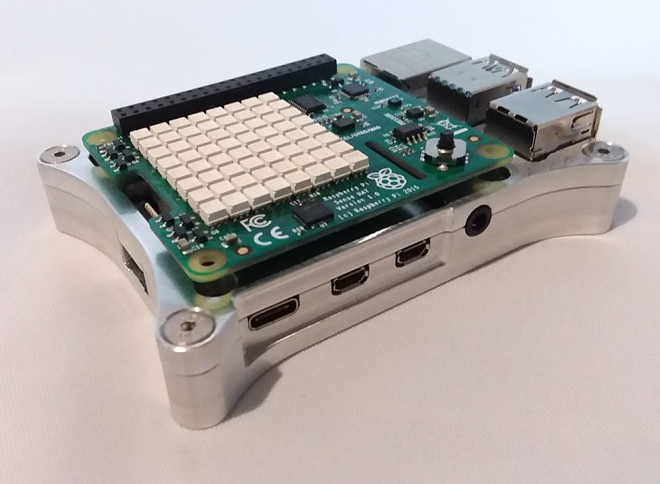 Raspberry Pi 4 Open Shield Case with SenseHAT