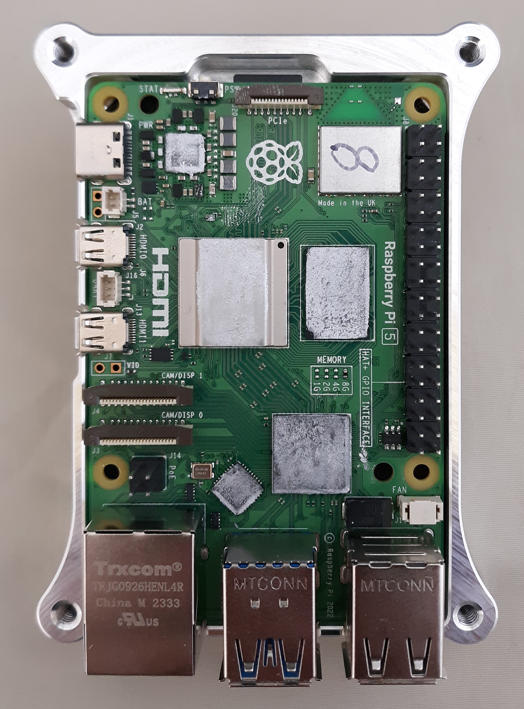 Raspberry Pi 5 Secure Case