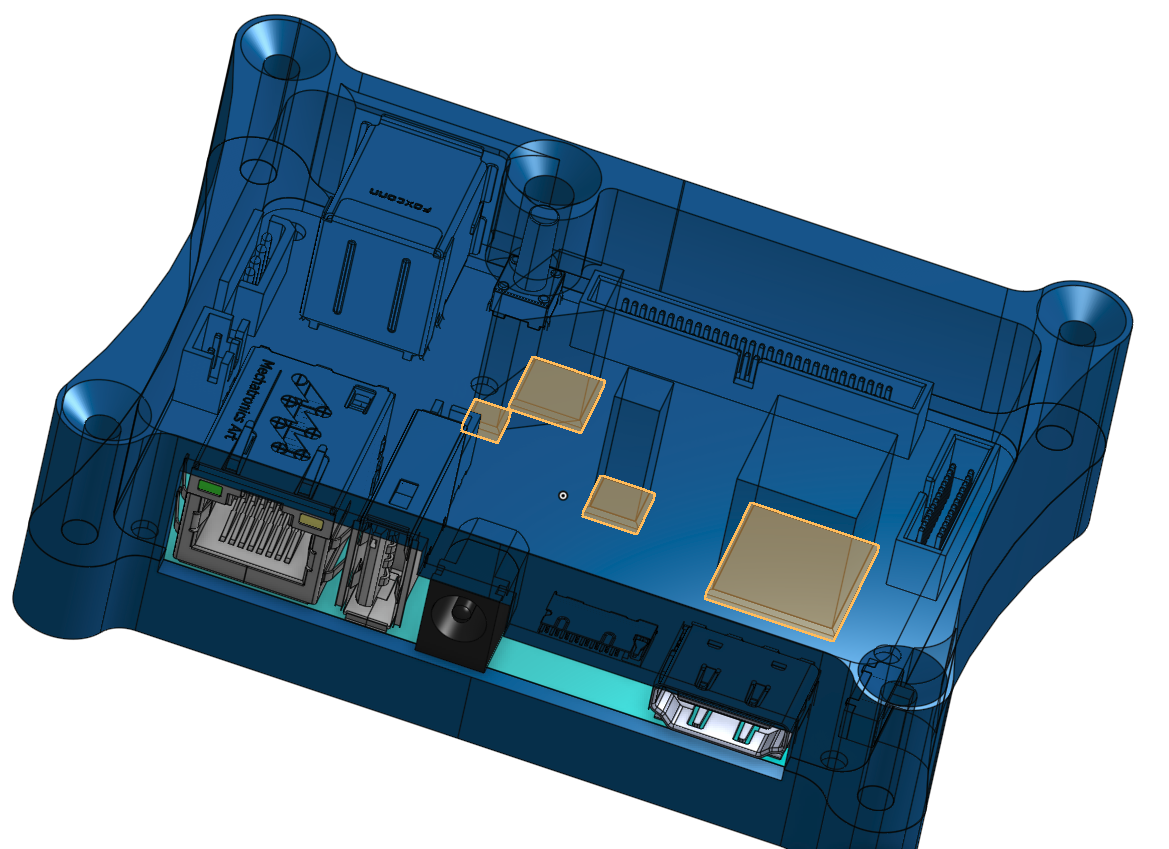 Raspberry Pi 3B+ Case Aluminum